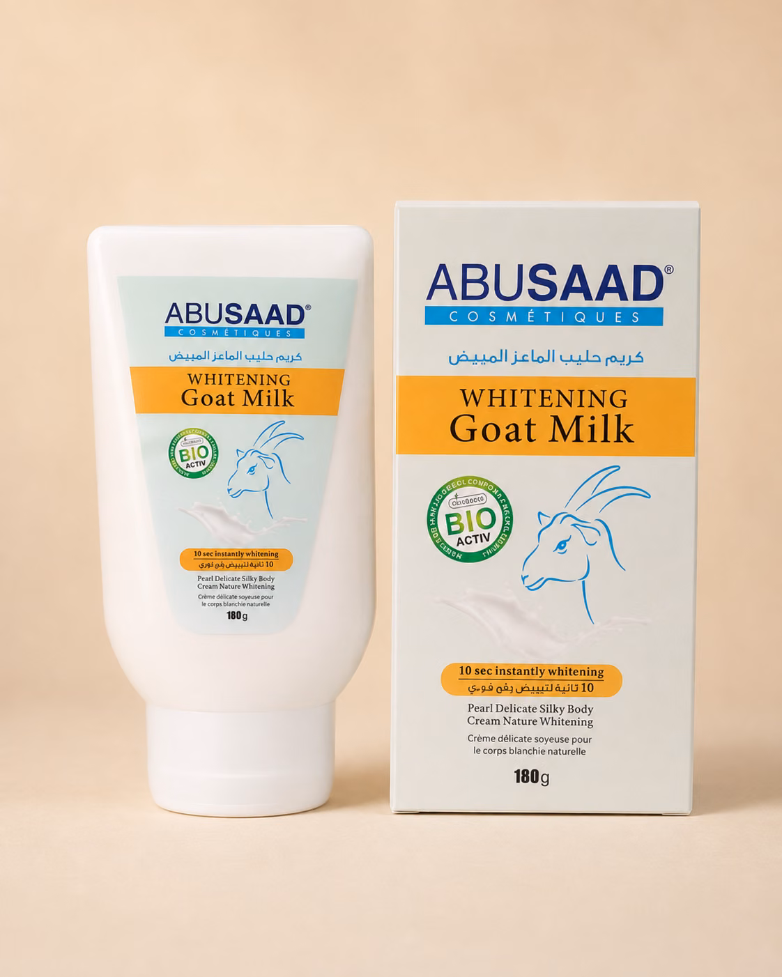 كريم حليب الماعز المبيّض من ABUSAAD – 180 غ، صورة 2
