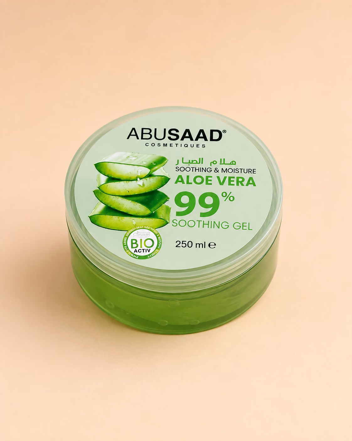 جل الألوفيرا 99% المهدئ والمرطب من ABUSAAD – 250 مل، صورة 2